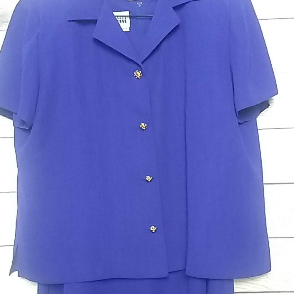 Leslie Fay Dress with jacket size 16. - Picture 3 of 7